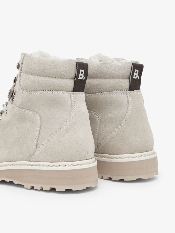 Biagaby Hiking Boot Suede Beige