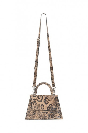 Harvey P Bag Leopart Print Leather