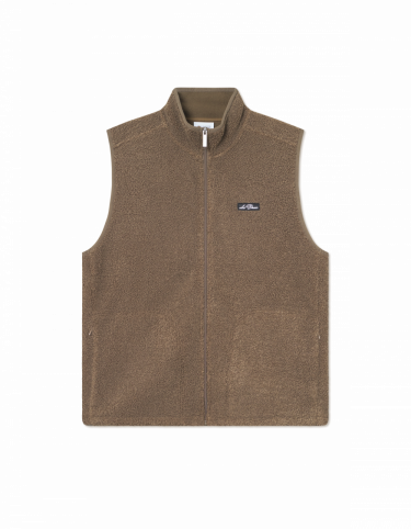 Creed Teddy Vest Teak