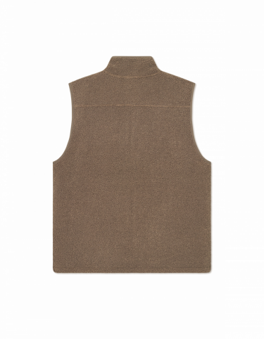 Creed Teddy Vest Teak