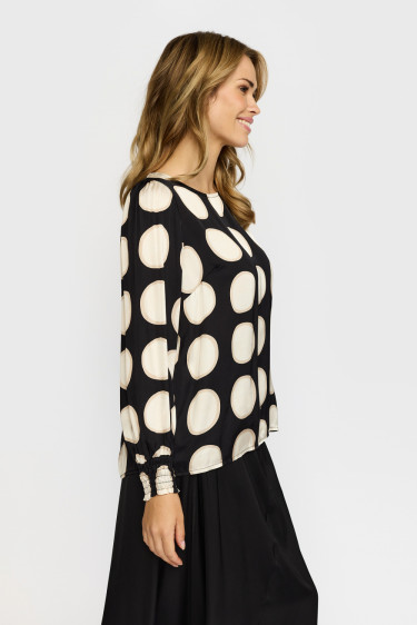 Susine blouse black dot