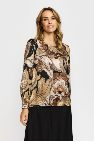 Susine blouse golden leaf