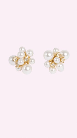 Summer Nights Earring Gold Tone Damli