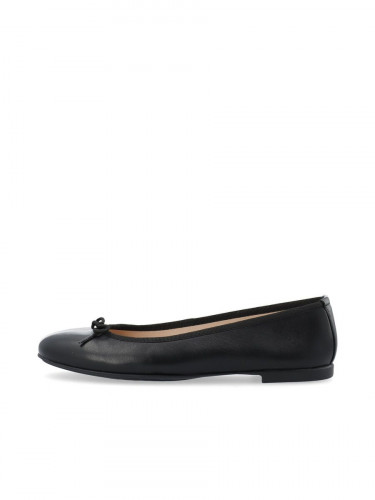 Madison Ballerina Smooth Leather Black