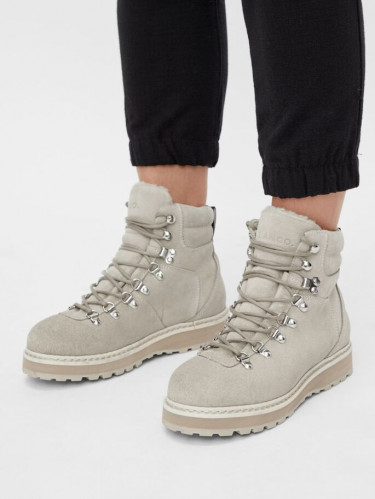 Biagaby Hiking Boot Suede Beige
