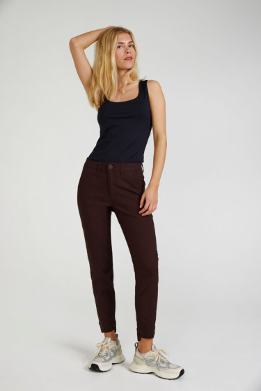 Fqrex ankle pant Coffee Bean