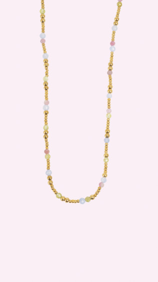 Meadow Necklace Gold Tone Damli