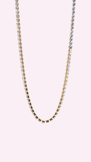 Midsummer Night Necklace Gold Tone Damli