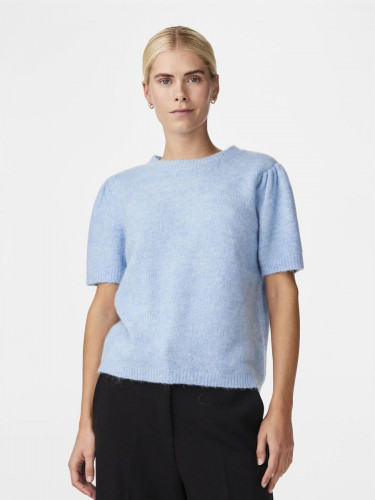 Sanne SS Knit Pullover Clear Sky