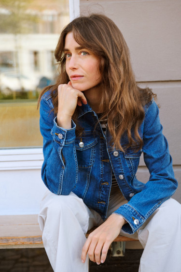 Nicholia Medium Dark Blue Denim