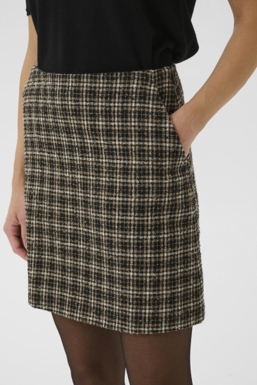 Sissa Skirt Black Check