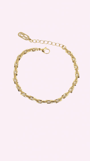 Sunset Bracelet Gold Tone Damli
