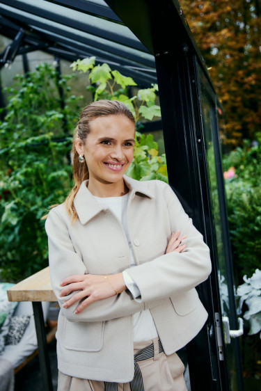 Yanna Jacket Moonbeam Melange