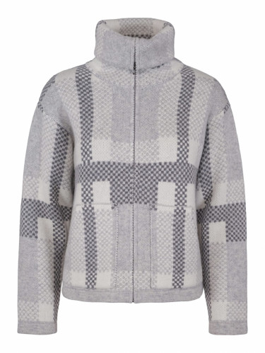 Check Cardigan