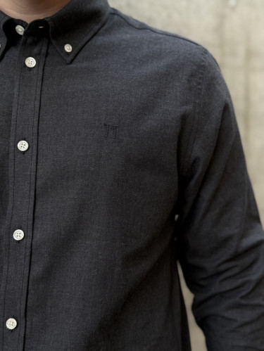 Desert Reg Shirt charcoal melange