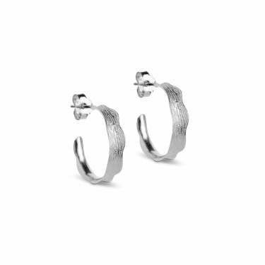 Hoops Ane Small Silver