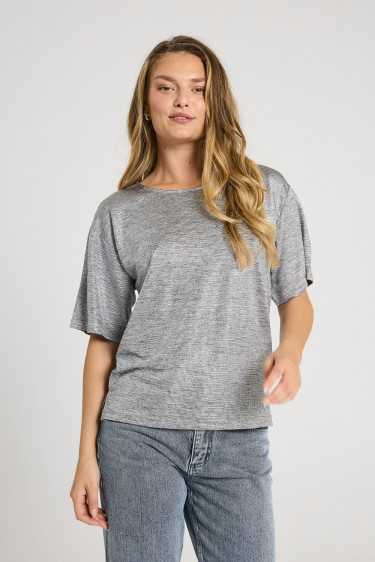 Satina Tee Silver