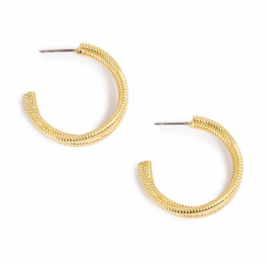 Fever Earrings Gold Tone Damli