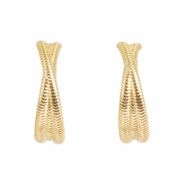 Fever Earrings Gold Tone Damli