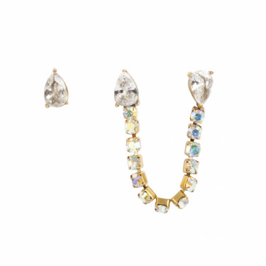High Hopes Earrings Gold Tone Damli