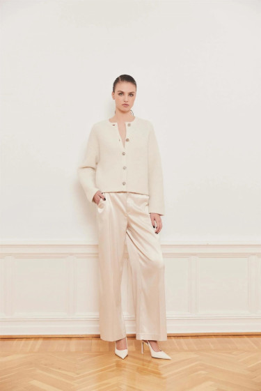 Colette Cardigan White