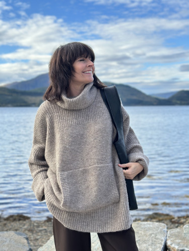Toccas Pullover Mink Melange