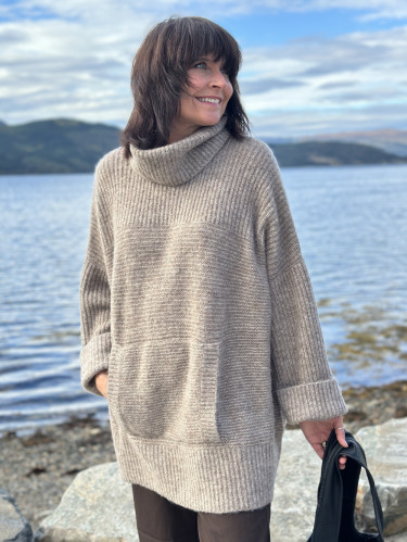 Toccas Pullover Mink Melange