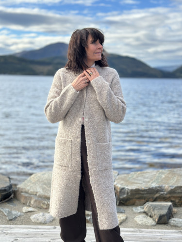 Jump Cardigan Desert Taupe Melange