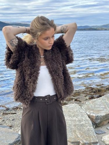 Musse Vest Choko Brown