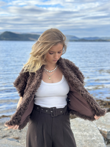 Musse Vest Choko Brown