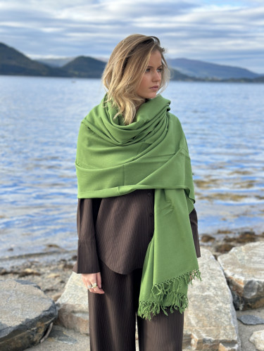 Ull Skjerf Grønn