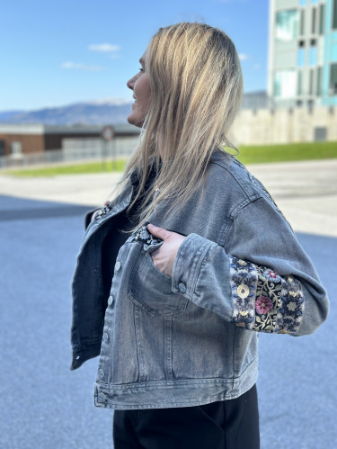 Vision Jacket Medium Grey Denim