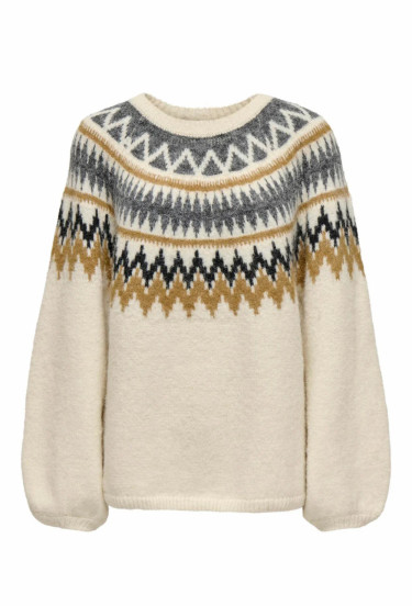 Reykja Knit Sweater Whitecap Gray