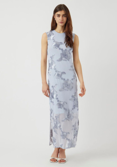 Floree SL Long Dress Halogen Blue