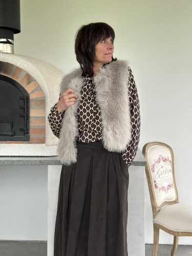 Zaziah Waistcoat Clay