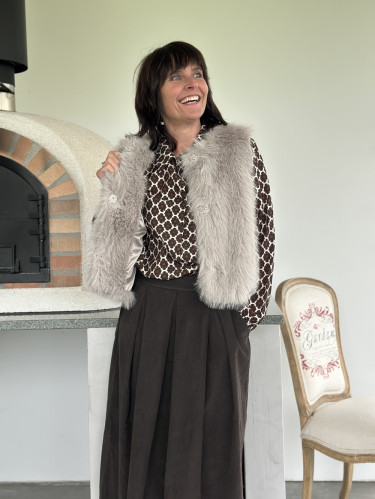 Zaziah Waistcoat Clay