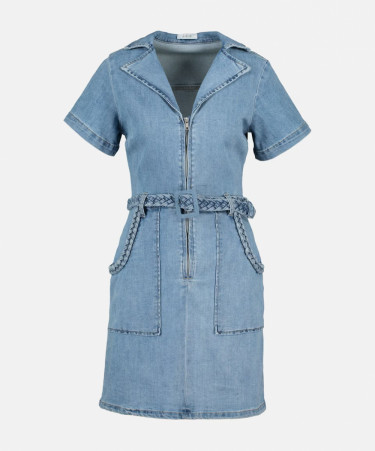 Iselin Dress Lt. Jeansblue