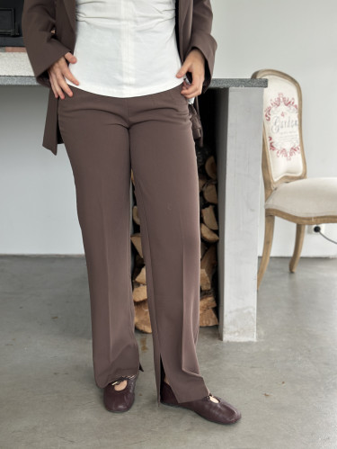 Raven Split Pant Chocolate Martini