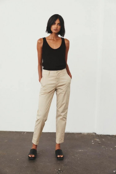 Soffys Pants White Pepper