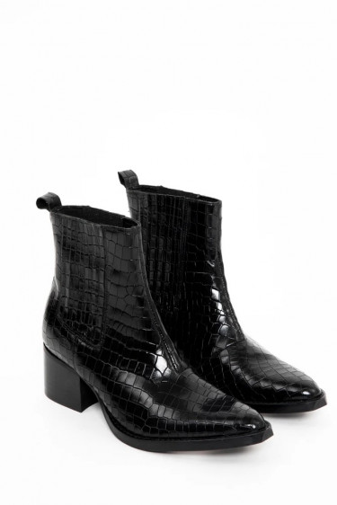 Carro Ankle Boot Black