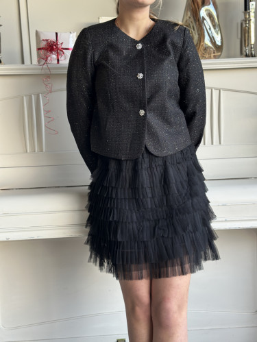 Agnes Short Skirt Black