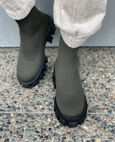 Biaprima Sock Boot Olive