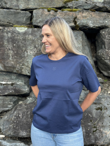 Melea Icon Tee Oceana/B Blue