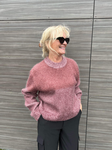 Anja Knit Sweater Pink Mix