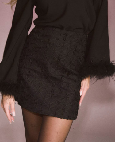 Selma Lani Skirt Black