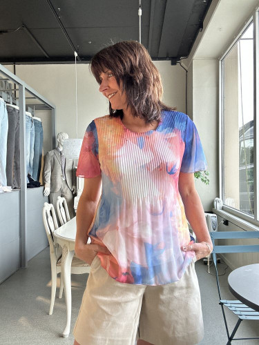 Vanda Blouse Pastel Flower