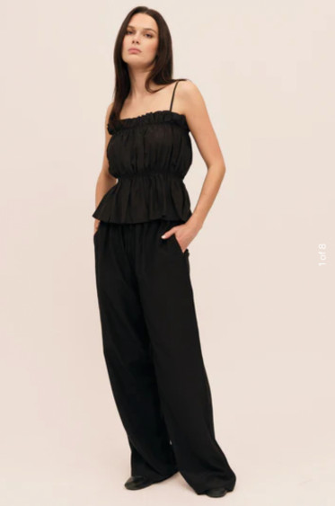 Silkey Tank Black