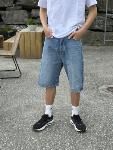 Ron Original Shorts Blue Denim
