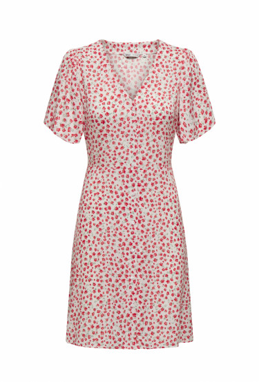 Evida ss short dress RED