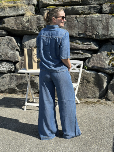 Milo Pants Medium Blue Denim